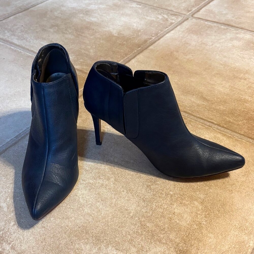 Navy Blue Women's Bootie
